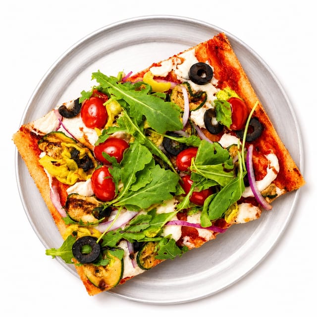 Veggie Supreme Roman Slice.