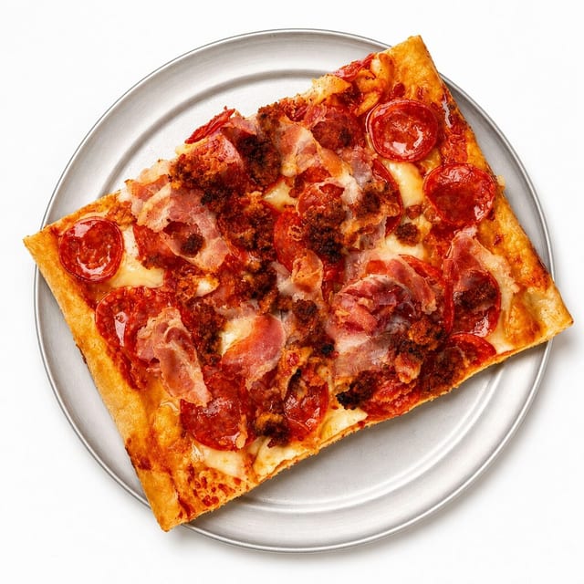Meat Lovers Roman Slice.